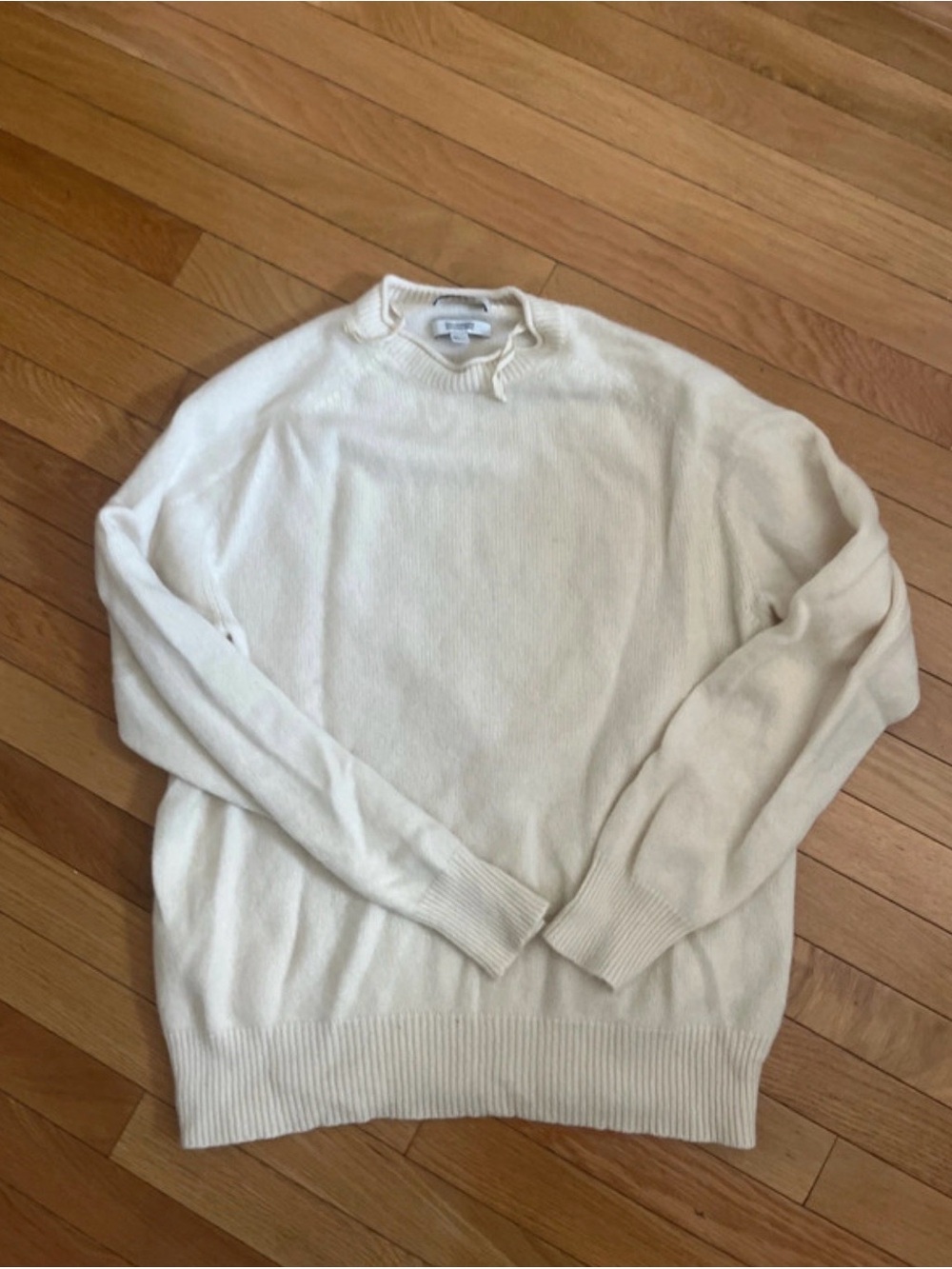 Cos Cream Cashmere Sweater size s